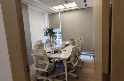 Office Space - Studio - 2 Bathrooms for rent in Cairo Festival City - North Investors Area - New Cairo City - Cairo