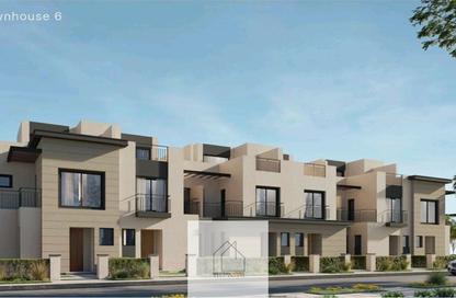 Townhouse - 3 - 3 for sale in Garden Lakes - 6 October Compounds - 6 October City - Giza