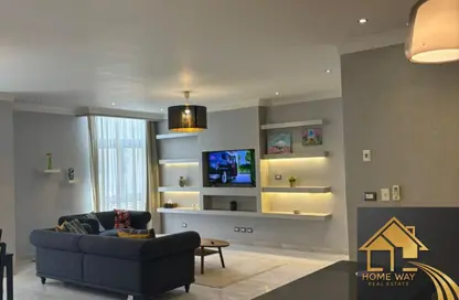 Apartment - 3 Bedrooms - 3 Bathrooms for rent in The Water Way - North Investors Area - New Cairo City - Cairo Apartment - 3 Bedrooms - 3 Bathrooms for rent in The Water Way - North Investors Area - New Cairo City - Cairo