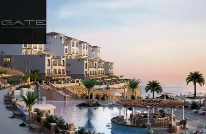 Chalet - 2 Bedrooms - 2 Bathrooms for sale in South Med - Qesm Ad Dabaah - North Coast