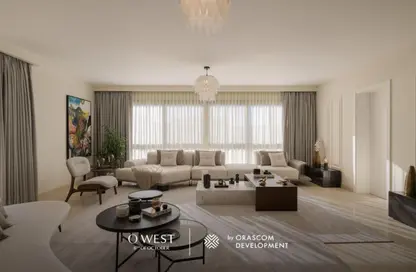 تاون هاوس - 3 غرف نوم - 4 حمامات للبيع في بالم هيلز أكتوبر - طريق مصر اسكندرية الصحراوي - مدينة 6 أكتوبر - الجيزة