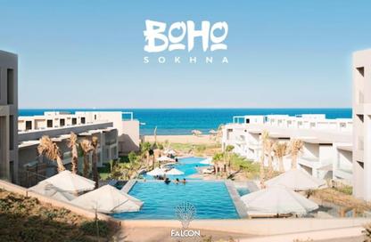 Chalet - 2 Bedrooms - 2 Bathrooms for sale in Boho - Al Ain Al Sokhna - Suez