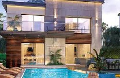 Twin House - 5 Bedrooms - 4 Bathrooms for sale in Azzar - 5th Settlement Compounds - The 5th Settlement - New Cairo City - Cairo