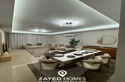 Apartment - 3 Bedrooms - 3 Bathrooms for rent in Park Side Residence - Zed Towers - Sheikh Zayed Compounds - Sheikh Zayed City - Giza