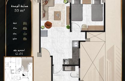 Apartment - 1 - 1 for sale in El Hadaba District - Hurghada - Red Sea