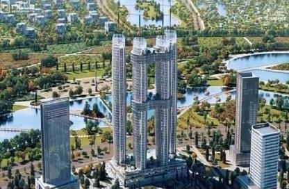 Office Space - Studio - 1 for sale in Nile Business City - Downtown Area - New Capital City - Cairo