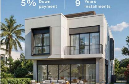 Villa - 3 Bedrooms - 4 Bathrooms for sale in One33 - 6 October Compounds - 6 October City - Giza