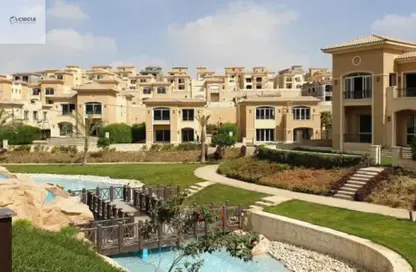 فيلا - 8 غرف نوم - 7 حمامات للايجار في جراند ريزيدنس - المستثمرين الجنوبية - مدينة القاهرة الجديدة - القاهرة