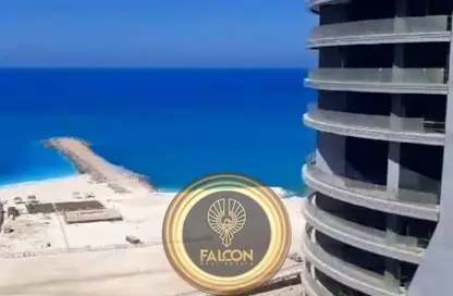 شقة - 2 غرف نوم - 2 حمامات للبيع في نورث ايدج تاورز - مدينة العلمين الجديدة - العلمين - الساحل الشمالي