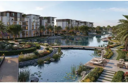 شقة - 3 غرف نوم - 2 حمامات للبيع في مجمع تسلا السكني - طريق الواحات - مدينة 6 أكتوبر - الجيزة