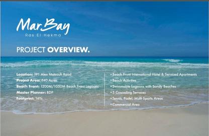 Chalet - 2 Bedrooms - 2 Bathrooms for sale in Mar Bay - Ras Al Hekma - North Coast