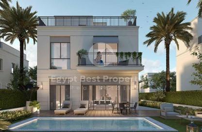 Villa - 3 Bedrooms - 4 Bathrooms for sale in Belle Vie - New Zayed City - Sheikh Zayed City - Giza