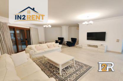 Apartment - 4 Bedrooms - 4 Bathrooms for rent in Sarayat Al Maadi - Hay El Maadi - Cairo Apartment - 4 Bedrooms - 4 Bathrooms for rent in Sarayat Al Maadi - Hay El Maadi - Cairo