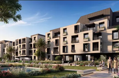 Apartment - 2 Bedrooms - 2 Bathrooms for sale in Green Revolution - Sheikh Zayed Compounds - Sheikh Zayed City - Giza