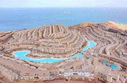 Hotel Apartment - 2 Bedrooms - 1 Bathroom for sale in IL Monte Galala - Al Ain Al Sokhna - Suez