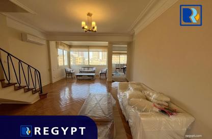 Duplex - 3 Bedrooms - 3 Bathrooms for rent in Mohamed Mazhar St. - Zamalek - Cairo
