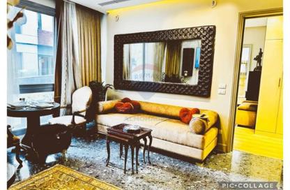 Apartment - 1 Bedroom - 2 Bathrooms for rent in Aljazi Marriott Residences - Mohamed Naguib Axis - North Investors Area - New Cairo City - Cairo