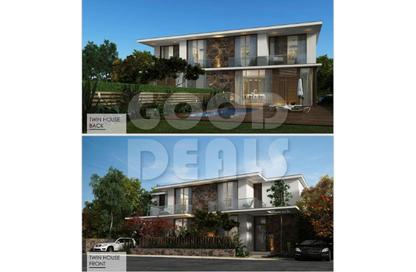 Twin House - 4 Bedrooms - 3 Bathrooms for sale in IL Bosco - New Capital Compounds - New Capital City - Cairo
