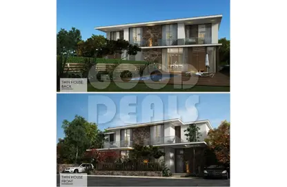 Twin House - 4 Bedrooms - 3 Bathrooms for sale in IL Bosco - New Capital Compounds - New Capital City - Cairo
