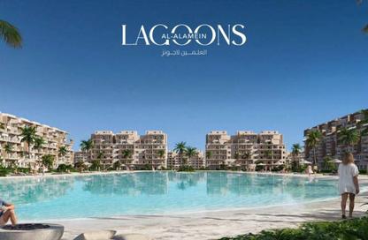 Chalet - 2 Bedrooms - 2 Bathrooms for sale in Lagoon - Al Alamein - North Coast