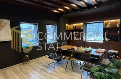 Office Space - Studio - 1 Bathroom for rent in North Teseen St. - The 5th Settlement - New Cairo City - Cairo