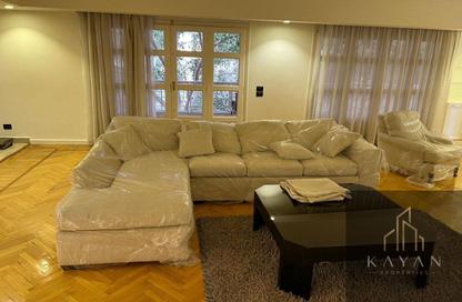 Apartment - 4 Bedrooms - 3 Bathrooms for rent in Sarayat Al Maadi - Hay El Maadi - Cairo Apartment - 4 Bedrooms - 3 Bathrooms for rent in Sarayat Al Maadi - Hay El Maadi - Cairo