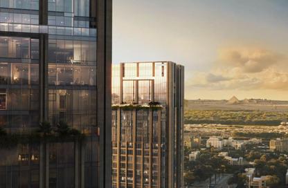 Apartment - 1 Bedroom - 2 Bathrooms for sale in Arkan Palm 205 - Sheikh Zayed Compounds - Sheikh Zayed City - Giza Apartment - 1 Bedroom - 2 Bathrooms for sale in Arkan Palm 205 - Sheikh Zayed Compounds - Sheikh Zayed City - Giza