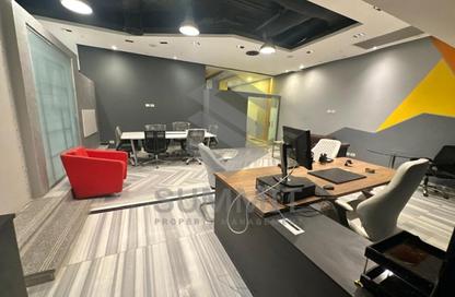 Office Space - Studio - 1 Bathroom for rent in V90 - North Teseen St. - The 5th Settlement - New Cairo City - Cairo