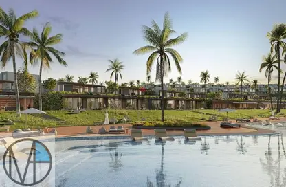 تاون هاوس - 2 غرف نوم - 3 حمامات للبيع في دايركشن وايت - راس الحكمة - الساحل الشمالي