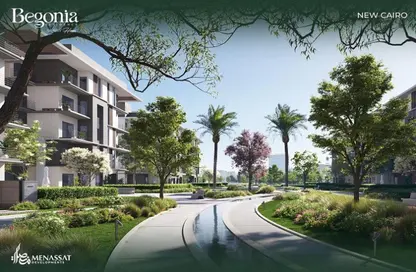 Apartment - 2 Bedrooms - 2 Bathrooms for sale in Begonia - 5th Settlement Compounds - The 5th Settlement - New Cairo City - Cairo