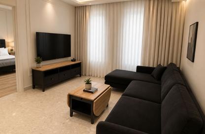 Apartment - Studio - 1 Bathroom for rent in JW Marriott Hotel - The 1st Settlement - New Cairo City - Cairo