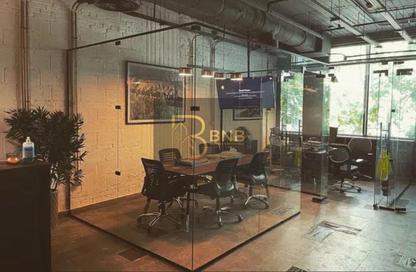 Office Space - Studio - 2 Bathrooms for rent in The Water Way - North Investors Area - New Cairo City - Cairo