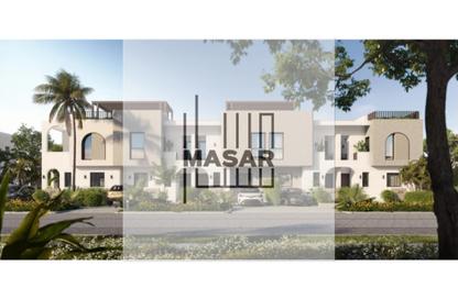 تاون هاوس - 3 غرف نوم - 4 حمامات للبيع في أو ويست - كمبوندات 6 أكتوبر - مدينة 6 أكتوبر - الجيزة