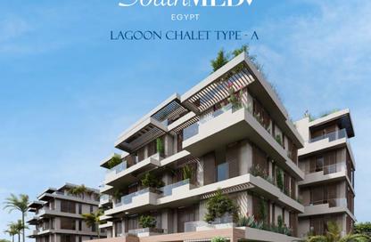 Chalet - 2 Bedrooms - 2 Bathrooms for sale in South Med - Qesm Ad Dabaah - North Coast