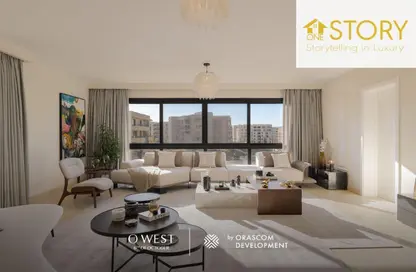 Apartment - 2 Bedrooms - 2 Bathrooms for sale in O West - 6 October Compounds - 6 October City - Giza