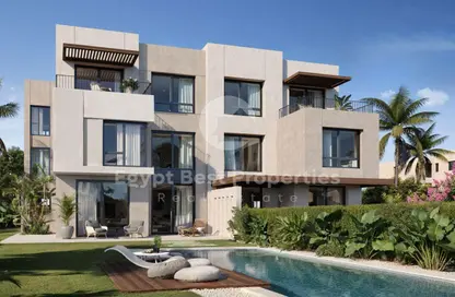 Twin House - 3 Bedrooms - 3 Bathrooms for sale in O West - 6 October Compounds - 6 October City - Giza