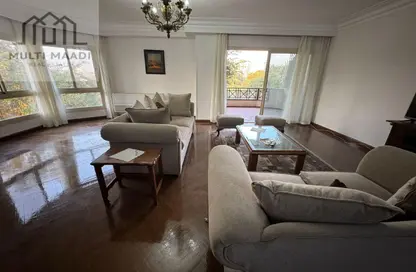 Apartment - 4 Bedrooms - 4 Bathrooms for rent in Sarayat Al Maadi - Hay El Maadi - Cairo