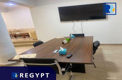 Office Space - Studio - 2 Bathrooms for rent in V90 - North Teseen St. - The 5th Settlement - New Cairo City - Cairo