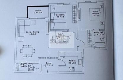 Apartment - 2 Bedrooms - 3 Bathrooms for sale in District 5 - 5th Settlement Compounds - The 5th Settlement - New Cairo City - Cairo