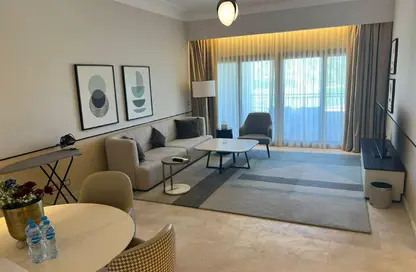 Chalet - 2 Bedrooms - 3 Bathrooms for rent in Marassi - Sidi Abdel Rahman - North Coast