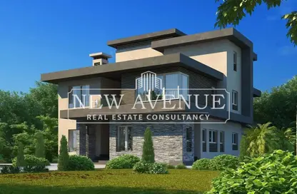 Villa - 5 Bedrooms - 7+ Bathrooms for sale in New Giza - Cairo Alexandria Desert Road - 6 October City - Giza