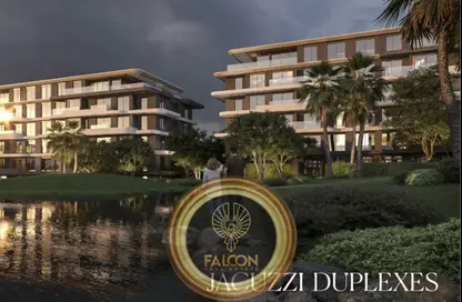 Duplex - 3 Bedrooms - 2 Bathrooms for sale in Modon Golf Town - The 6th Settlement - New Cairo City - Cairo