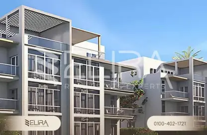 Apartment - 1 Bedroom - 1 Bathroom for sale in Downtown Marina - Al Alamein - North Coast