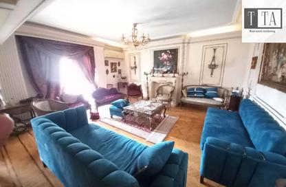 Apartment - 2 Bedrooms - 2 Bathrooms for rent in Nabil Al Wakkad St. - Ard El Golf - Heliopolis - Masr El Gedida - Cairo