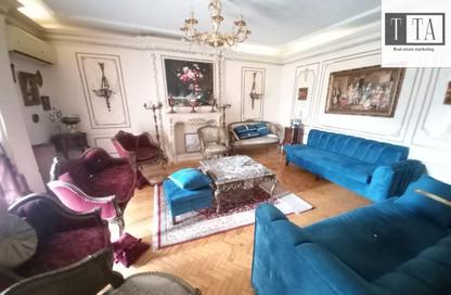 Apartment - 2 Bedrooms - 2 Bathrooms for rent in Nabil Al Wakkad St. - Ard El Golf - Heliopolis - Masr El Gedida - Cairo