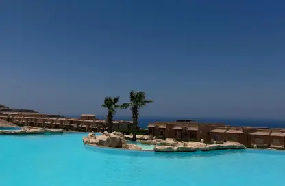 منزل مزدوج - 3 غرف نوم - 3 حمامات للبيع في تلال السخنة - العين السخنة - السويس