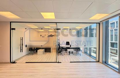 Office Space - Studio - 2 Bathrooms for rent in Cairo Festival City - North Investors Area - New Cairo City - Cairo
