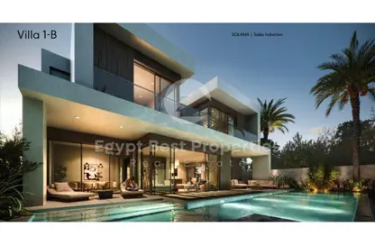 Twin House - 5 Bedrooms - 4 Bathrooms for sale in Solana - New Zayed City - Sheikh Zayed City - Giza