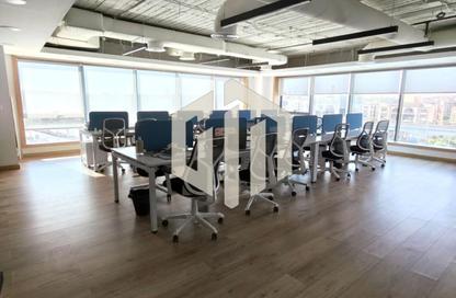 Office Space - Studio - 1 Bathroom for rent in South Teseen St. - The 5th Settlement - New Cairo City - Cairo