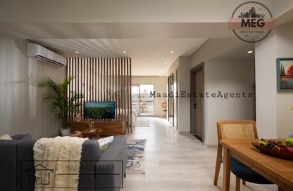 Apartment - 1 Bedroom - 1 Bathroom for rent in Street 206 - Degla - Hay El Maadi - Cairo